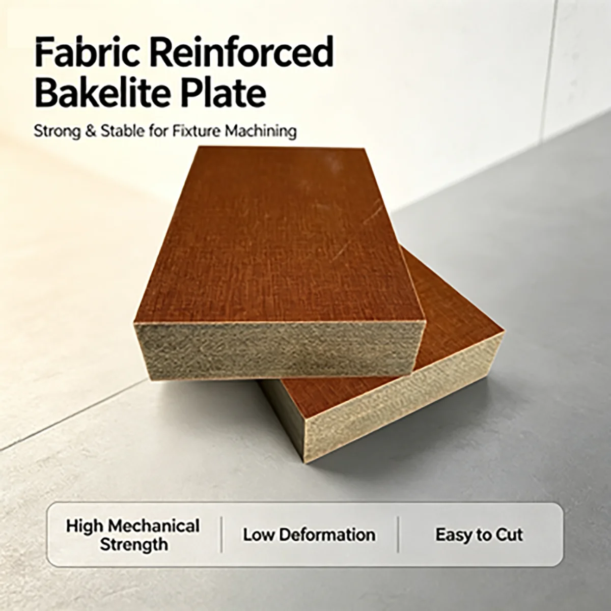 Phenolic Cotton Fabric Laminate Sheet, High Toughness Insulation Board, CNC Machining Engraving Blank Plate