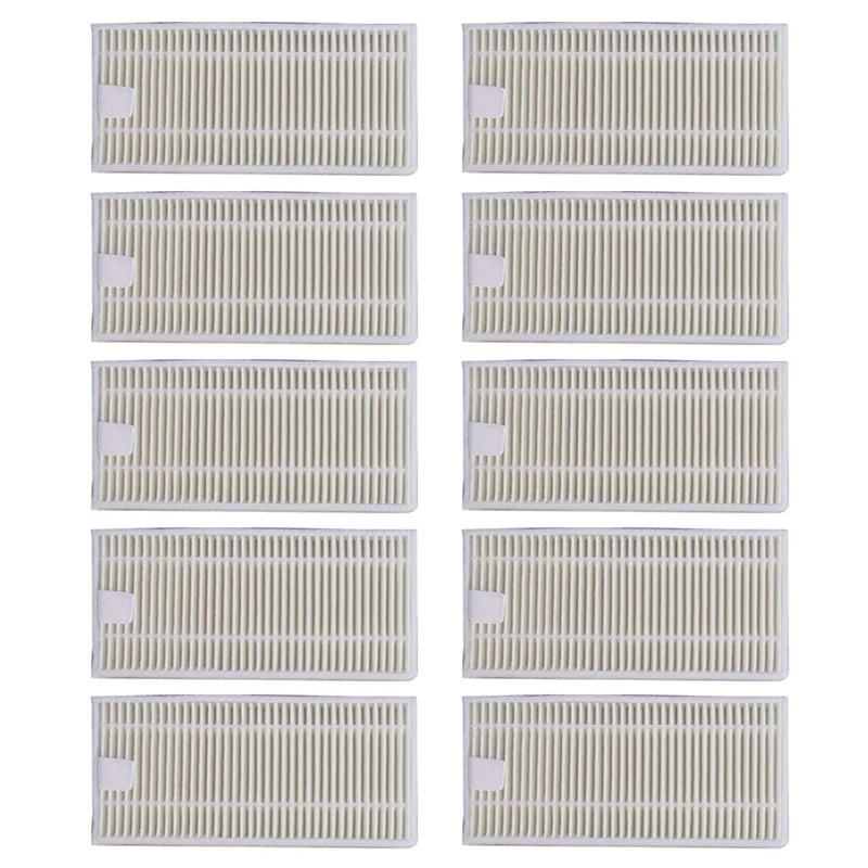 10Pcs Robot Vacuum Cleaner Filter HEPA Filter for Conga Serie 950 Robot Vacuum Cleaner Accessories