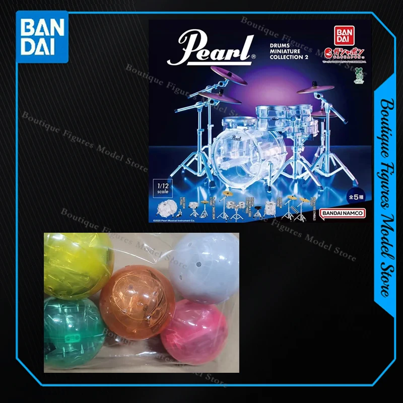 

Bandai Original GASHAPON Pearl Drums Miniature Collection2 Action Anime Figures Model Collection Gift Kids Toys Christmas