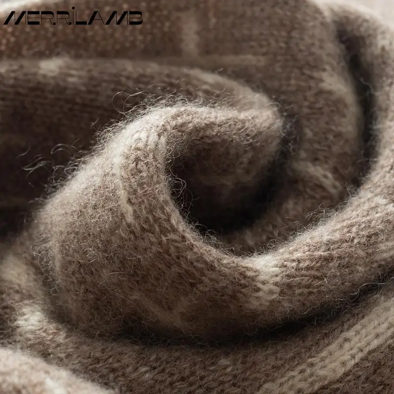 Autumn Winter High Quality 100 Cashmere Scarfs Knitted Jacquard Soft Kepp Warm Scarves Fashion Men Women Neck Scarf Gift