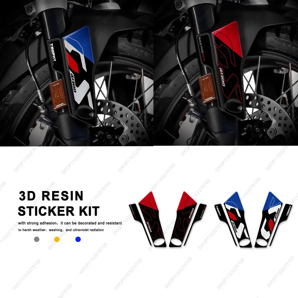 

For R 1300 GS ADV R1300GS 2025 2026 Motorcycle Fender Paint Protection Stickers Waterproof Decorative Decals