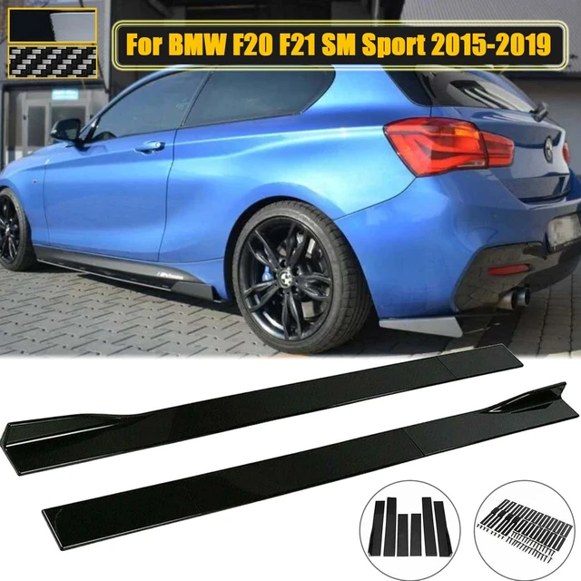 2.2mサイドスカートエクステ,ロッカーパネル,リップスプリント,bmw f20 f21 mスポーツ2015-2019のウィング,カーアクセサリー -  AliExpress