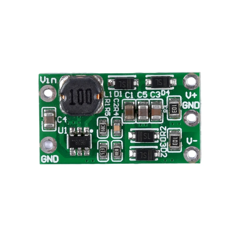 DC Boost Module Single DC to Dual DC Power Module DC 3-15V to ±12V ±5V Regulated Power Supply Board Voltage Converter