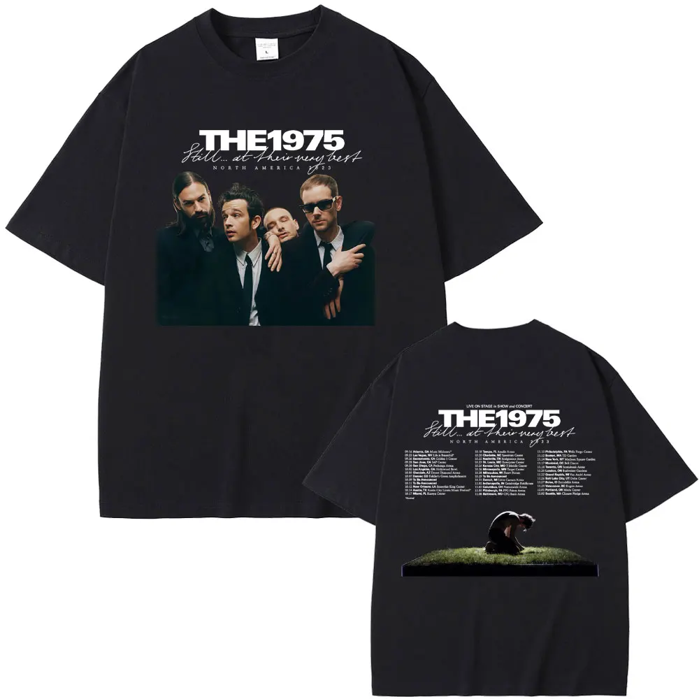 Alternative Rock Band The 1975 Still At Their Very Best North America Tour T-shirt Men Women Casual Cotton Vintage T Shirts Tops