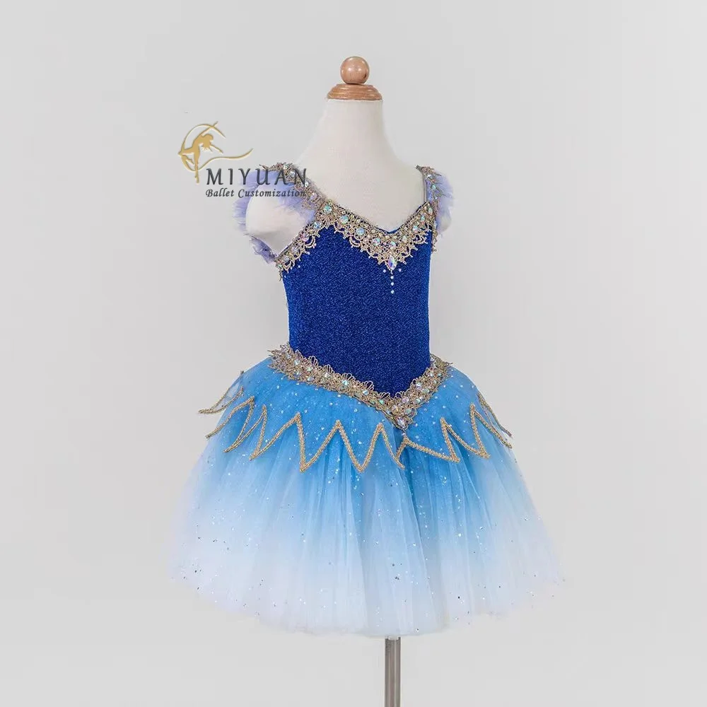 New Tailor-made high-end children adult ballet long gauze skirt professional competition performance Peng Peng skirt