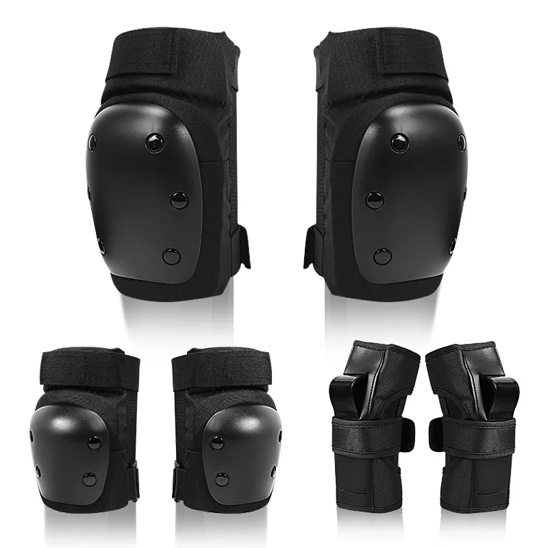 

6 Piece Adult Child Protection Skateboard Bike Skate Fall Device Adult Knee Protection Elbow Wrist Protection Set