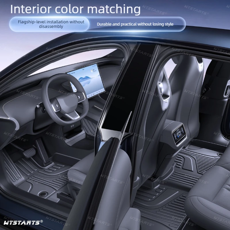 For Toyota Rav4 2026 TPE foot mat complete set of floor pads all-weather waterproof full coverage Car Interior Accessories