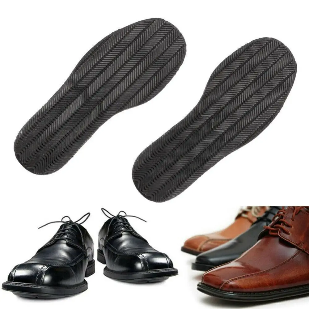 New Anti Slip Stick On Soles Rubber Wear-resistant Shoes Repair Supplies Wave Pattern Practical DIY Soles Stick