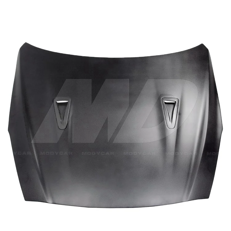 Oem Style Matte Carbon Fiber Hood For 2017-2022 Nissan GTR R35