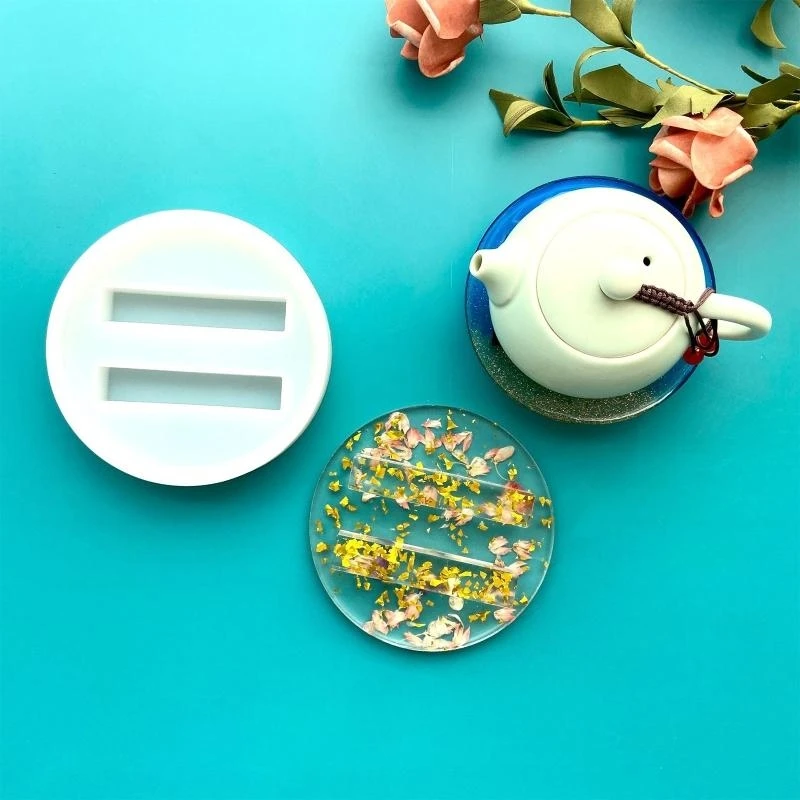

91AC Business Card Storage Silicone Moulds Phone Stand Molds Cup Mat Molds