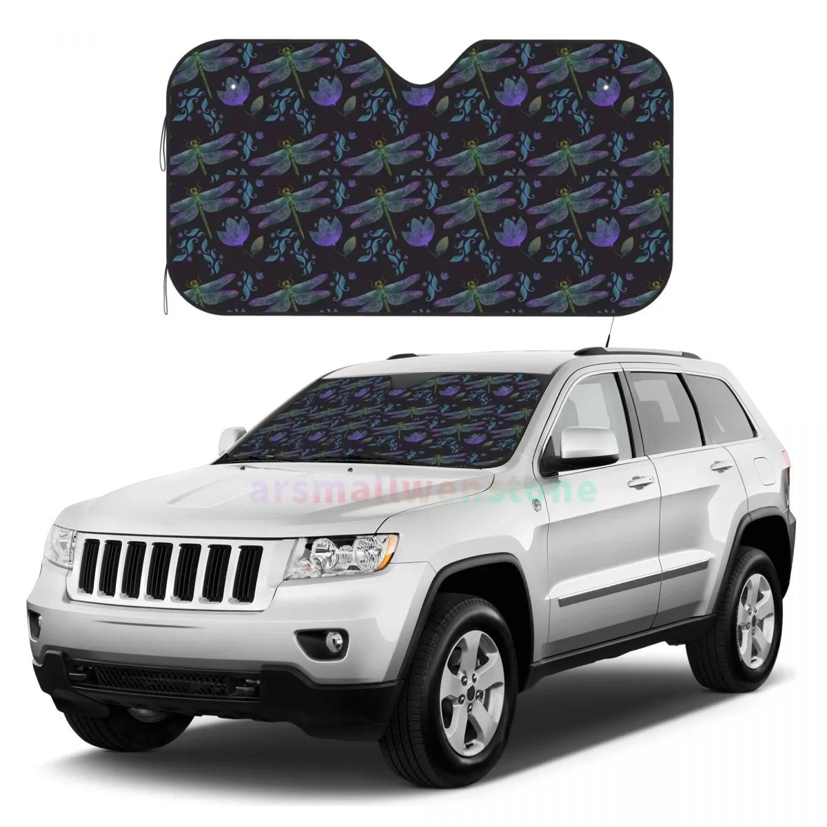 Dragonfly Galaxy รถสะท้อนแสง Sun Blocker เหมาะกับรถเก๋งขนาดเล็ก,MINI SUV มาตรฐาน Sunshade รถอุปกรณ์เสริม