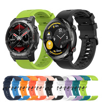 22mm 20mm Watch Bracelet For ZEBLAZE Vibe 7 Lite/Ares 3 Pro/Btalk 2 Lite/Stratos 2 3/GTR 2 3 Smaet Watch Silicone Strap Men Belt