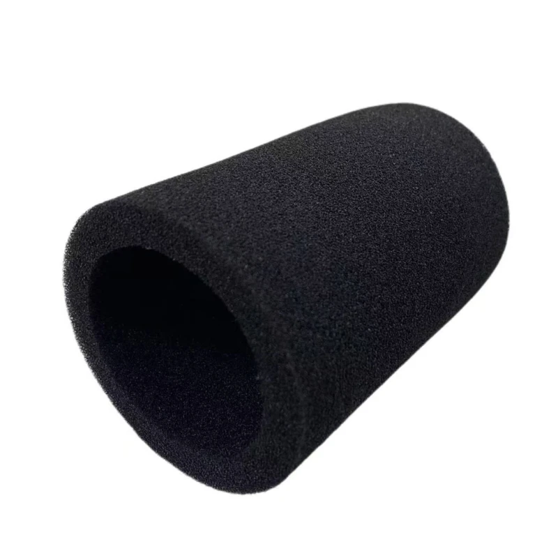 Microphone Foam Cover, Black Slip-On Windscreen Sleeve for SM7B PHA27 SM27 Mic Recording, Podcast, Live Streaming Voice-Over