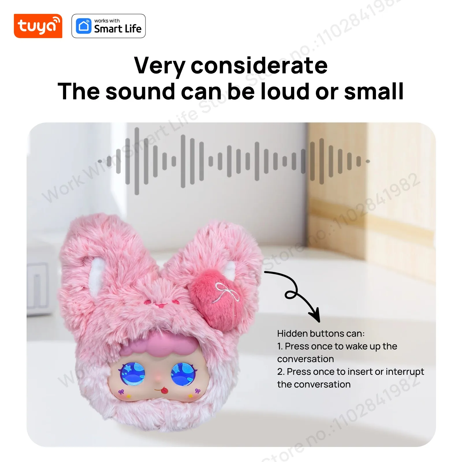 Lychee Pink-Cute AI Robot Pet Companion|Touch Interactive Smart Toy W/Tuya APP|Voice&Emotion Recognition|#1Gift Choice All Ages