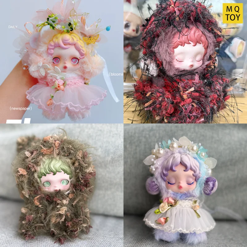 

For Skullpanda V2 Doll Clothes Guangzhiyuan Skullpanda V2 10cm Winter Movement Costume Vinyl Manxu Clothes