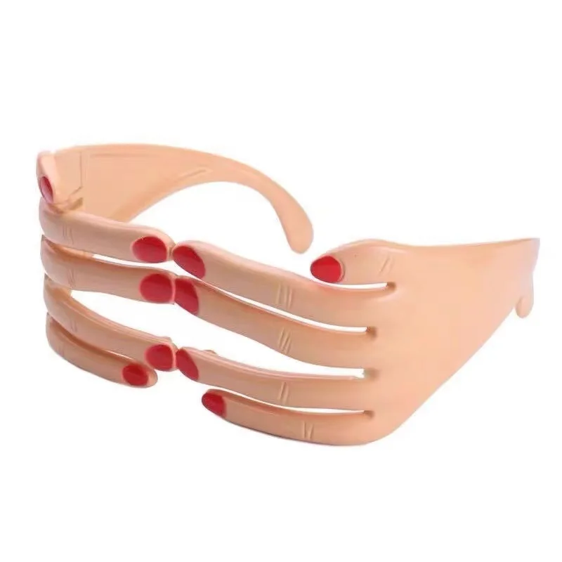 Halloween Finger Blindfold Sunglasses Creative Spoof Party Birthday Sand Sculpture Glasses Cute Funny Photo Props Role-Playing