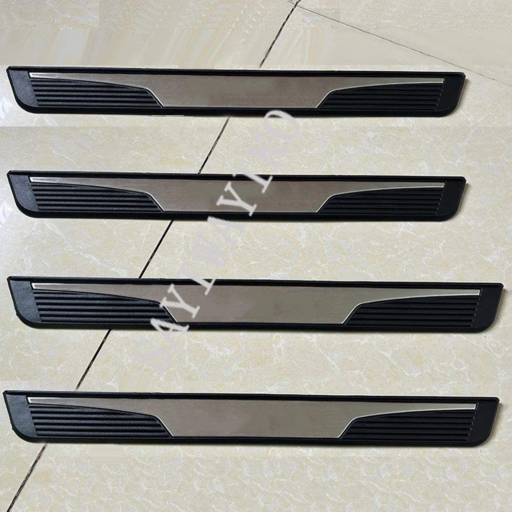 For Mitsubishi Expander 2024 2023 Scuff Plate Pedal Protector Pad Doorsill Threshould Door Sill Car Accessories