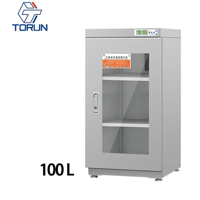 FCDE100 Industrial Dehumidifier Electronic Component Storage Temperature Humidity Control Automatic Dehumidifying Dry Cabinet