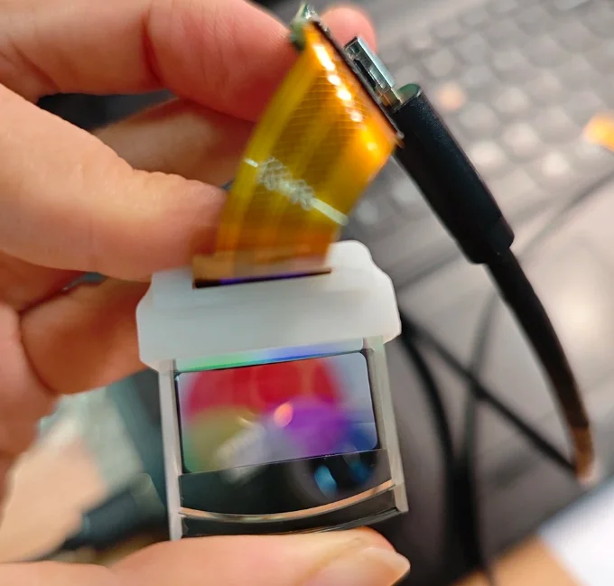 0.5 Inch Display Perspective Optical Magnifier Freeform Optical AV HDMI Interface 1280*960