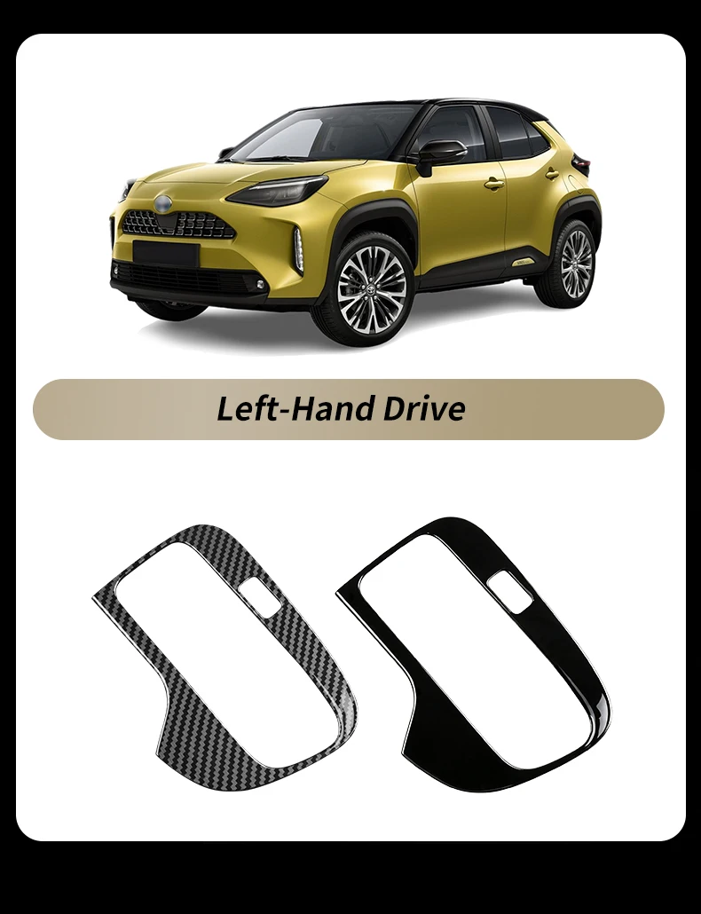 Für Toyota Yaris / Yaris Cross 2021 2026 Auto-Schalthebel-Innenrahmen Kratzschutz-Dekoration Schutz-Innenausstattung – Detail 4