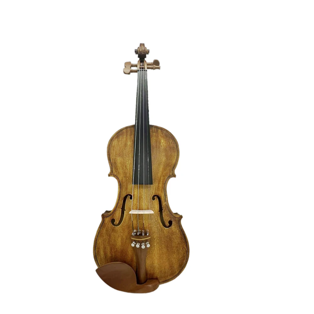 Stringed Instrument Factory High Quality Matte Handmade Brazil Wood Violin