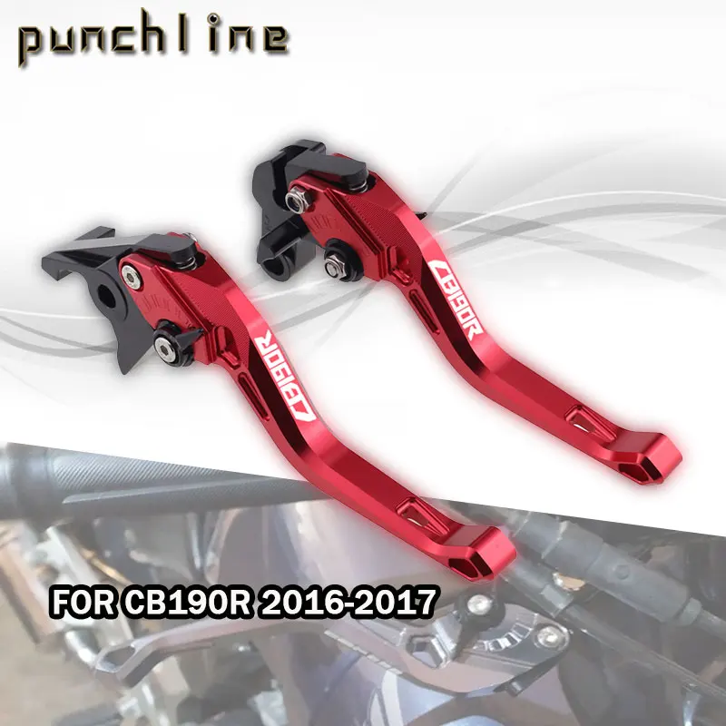 

Fit For CB190R 2016-2017 Short Brake Clutch Levers For CB 190R CB 190 R Motorcycle Accessories Parts Handles Set Adjustable