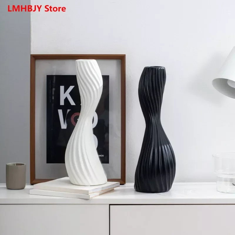 

Ceramic Vase Nordic Furniture Handicrafts Ornaments Minimalist Decorative Flower Ware