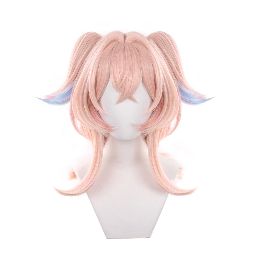 

Linnea Cosplay Wig 50cm Pink Heat Resistant Hair Halloween Party Carnival Role Play Wig