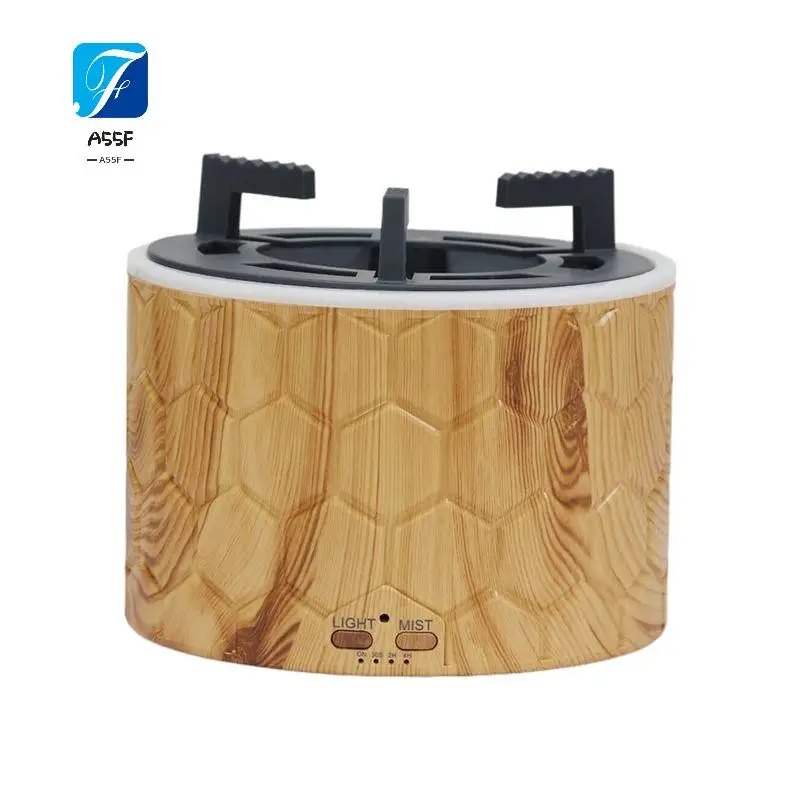 A55F-Aromatherapy Machine Flame Gas Stove Shape Aromatherapy Machine For Home Decoration Aromatherapy Humidification US Plug
