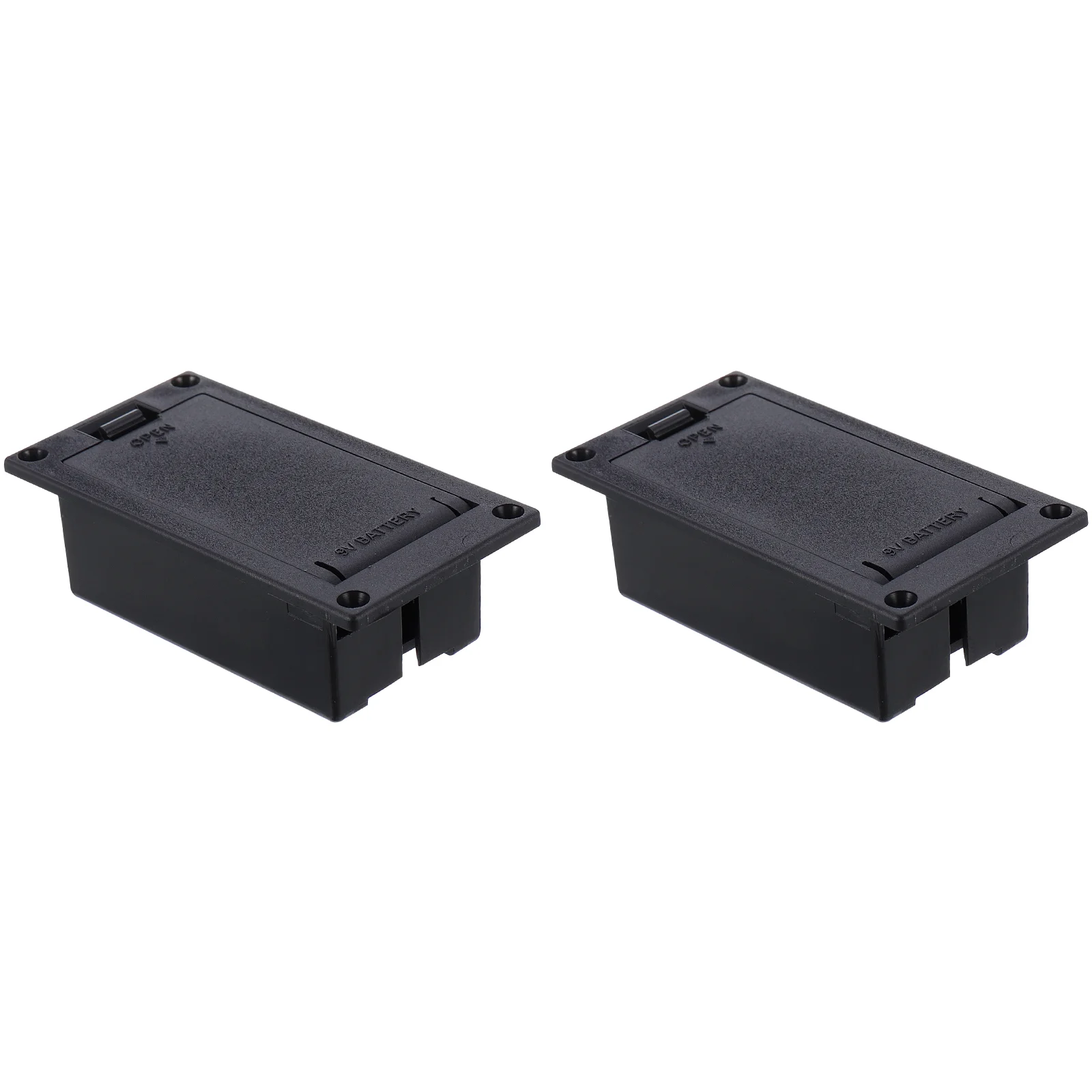 

2 PCS 9V Pickup Box Guitar and Bass Active Pick Up Compartment Box for guitar pickup