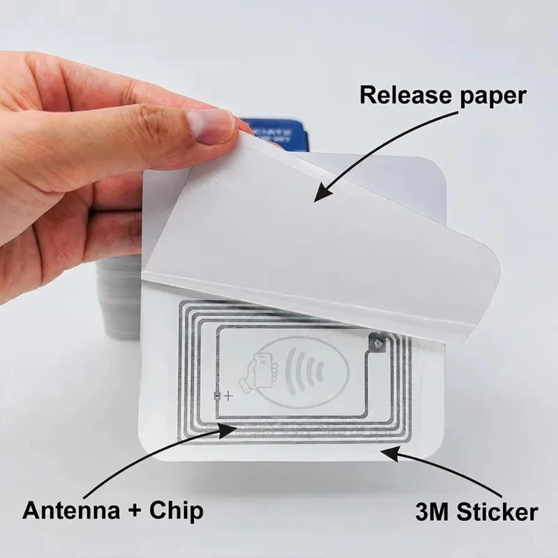 Hot 10pcs/20pcs Google Signboard Card Acrylic NFC Code Tap Business Desktop Sticker Google Card RFID NFC Card Google Review Card