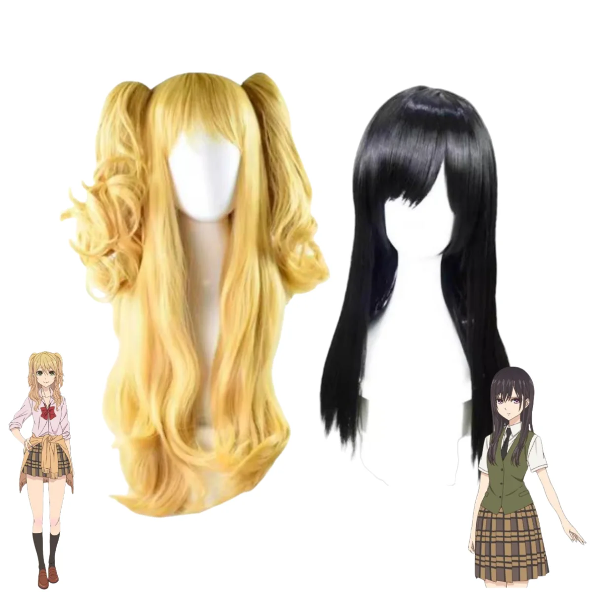 Anime Citrus Aihara Mei Aihara Yuzu Cosplay Costume Wig Japan South Korea JK School Uniforms Skirt Woman Kawaii Carnival Suit