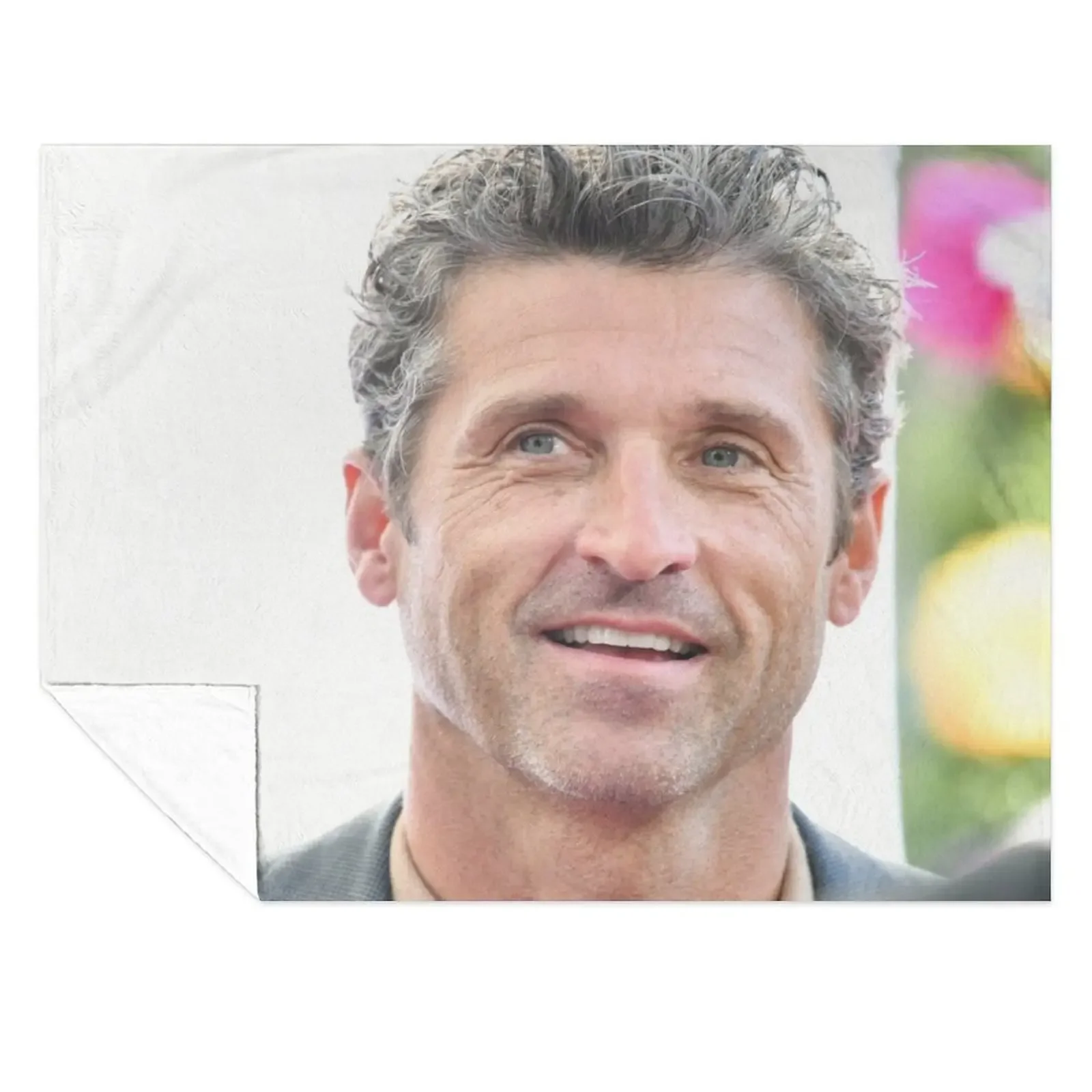 

patrick dempsey Throw Blanket Cute Thermals For Travel Polar halloween Blankets