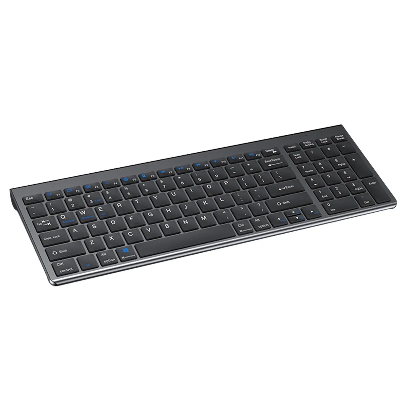 

Multi Device Wireless Keyboard 2.4G Universal Portable 104 Keys for Computer