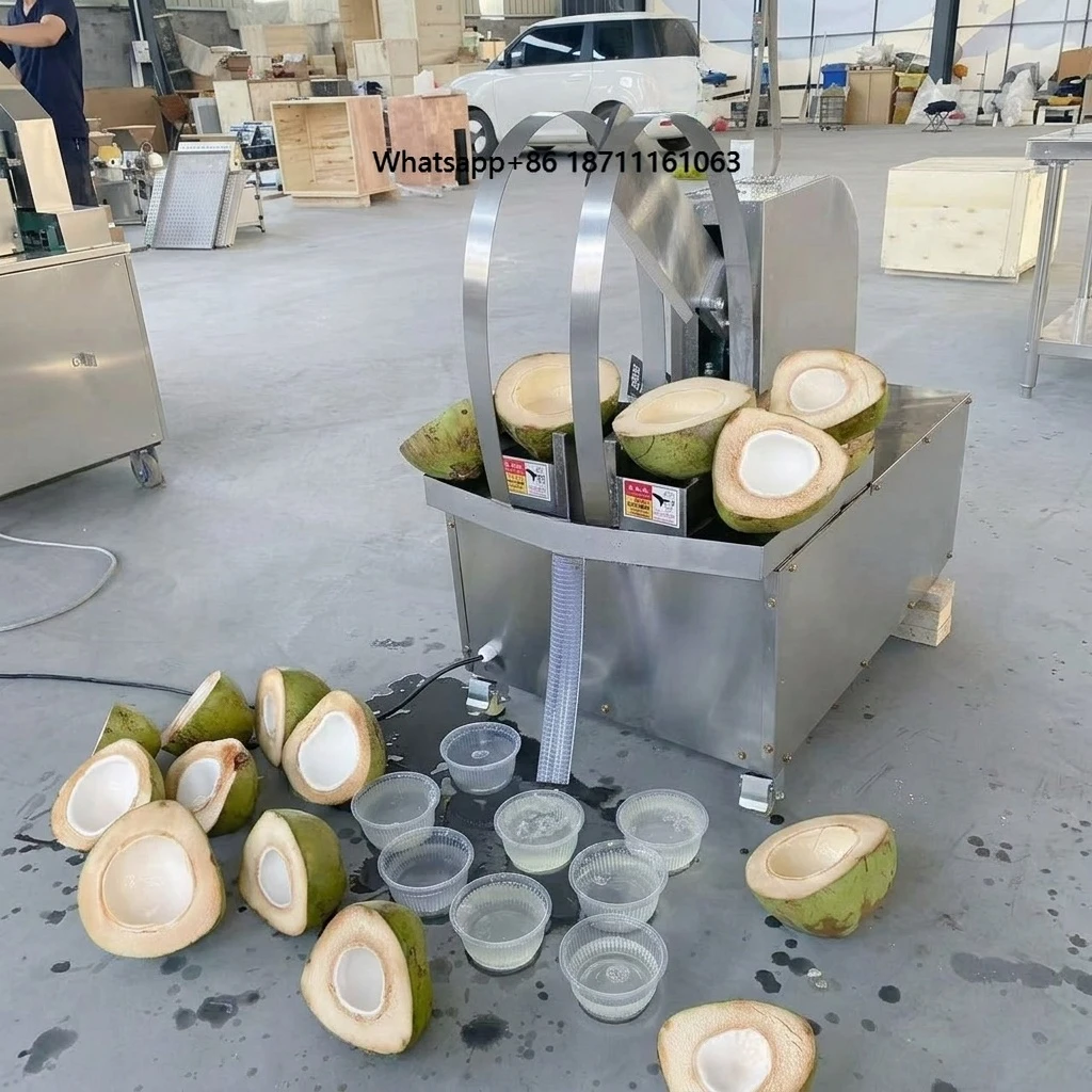 High Performance Electric Coconut Extractor & Juicer Machine with 2.2KW Power 110KG Heavy Duty for Green Coconut Processing