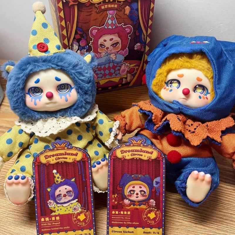 

Аутентичная супер жизненная сила Factory Tour Dream Circus Cino слепая коробка-коллекция кукол, подарок на день рождения для девочек, украшение для рабочего стола на складе