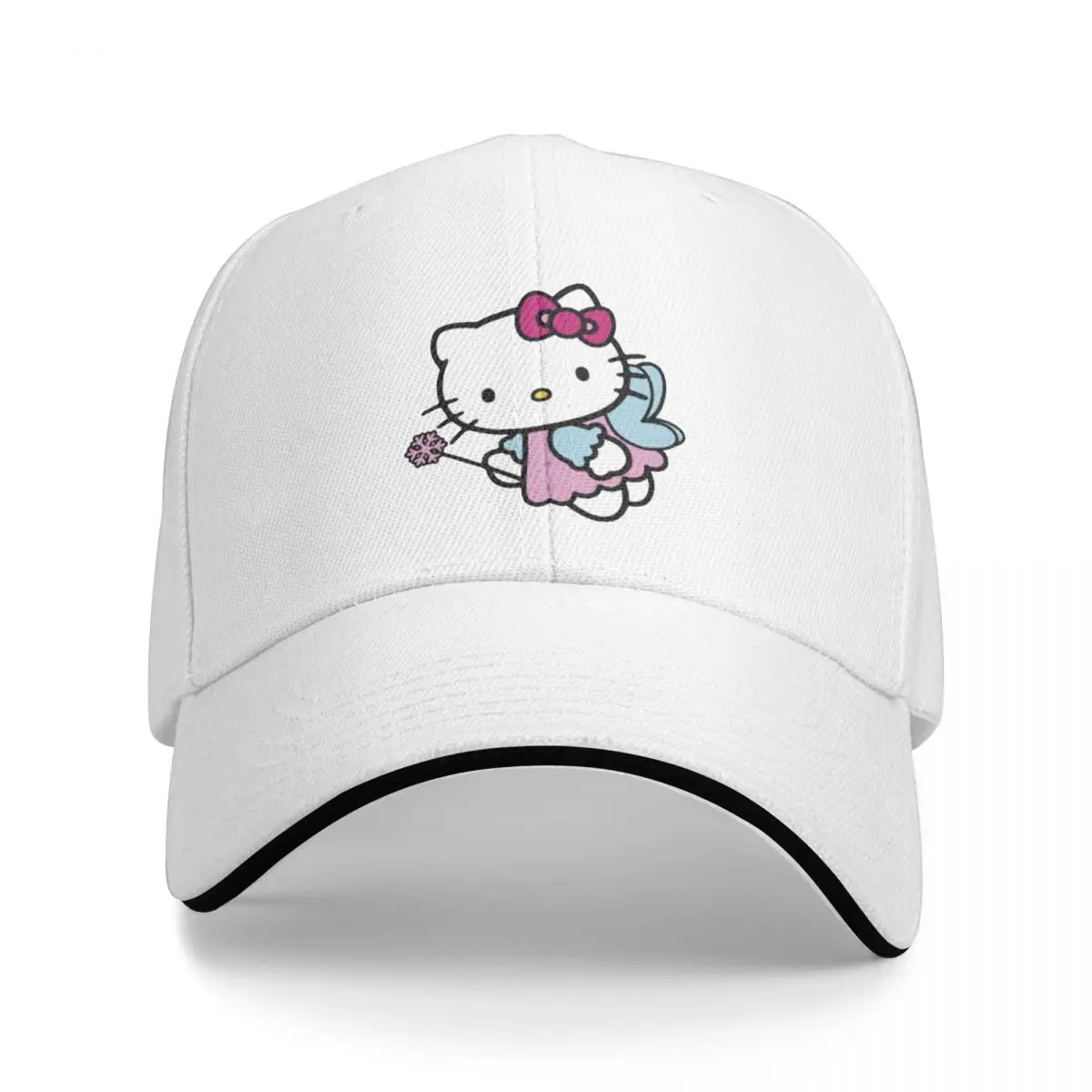 

NEW Angel Hello Kitty Baseball Cap Summer Dad Hat Trucker Caps Adjustable