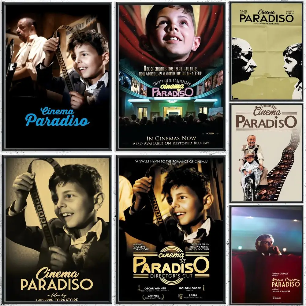 

Film C-cinema Paradiso Poster Premium Waterproof Aesthetic Wall Art Designed for Living Room Bedroom Bar Home Decoration