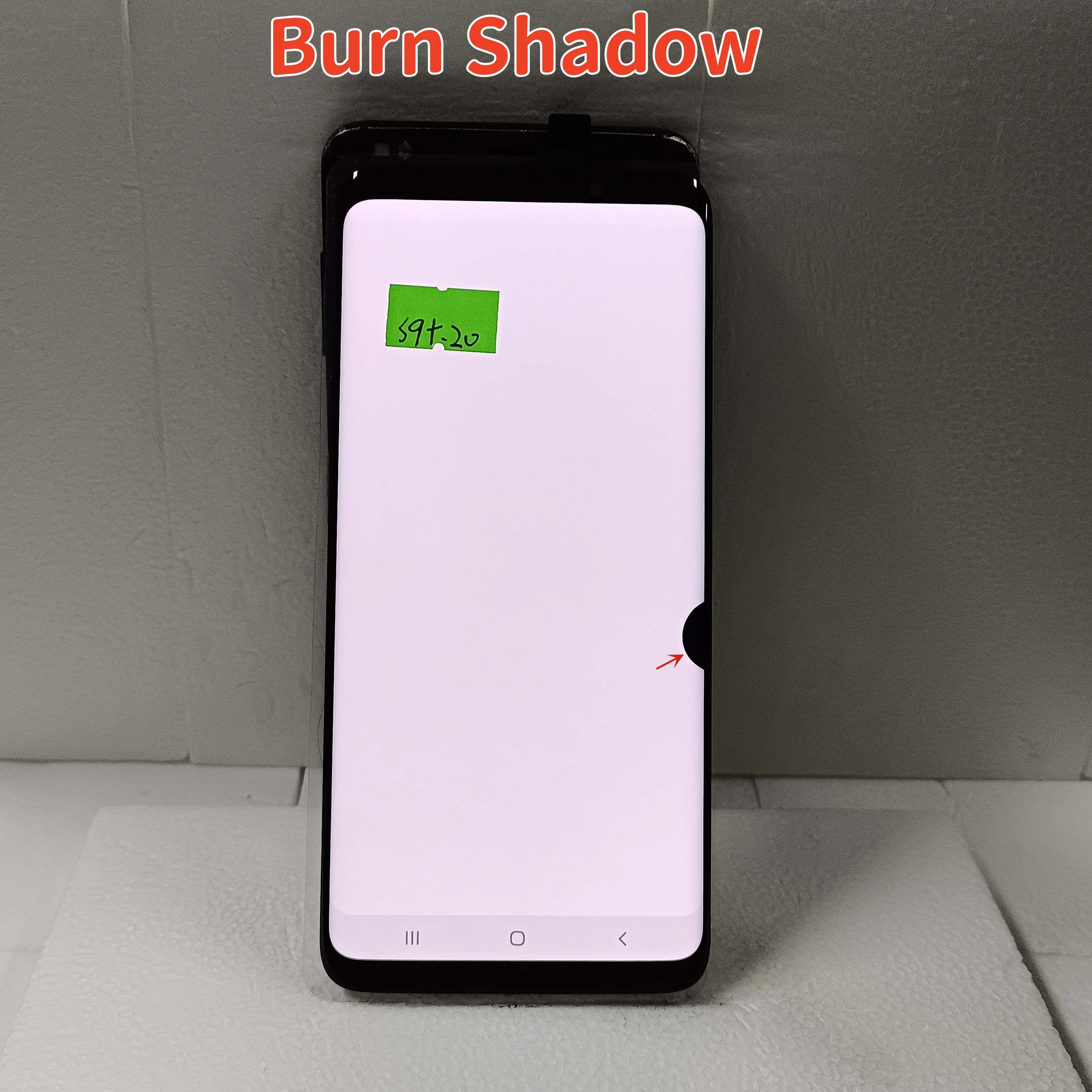 100% Tested Display For Samsung Galaxy S9 Plus G965 G965f Sm-g965f/ds S9+ LCD Display Touch Screen Digitizer,With Burn Shadow