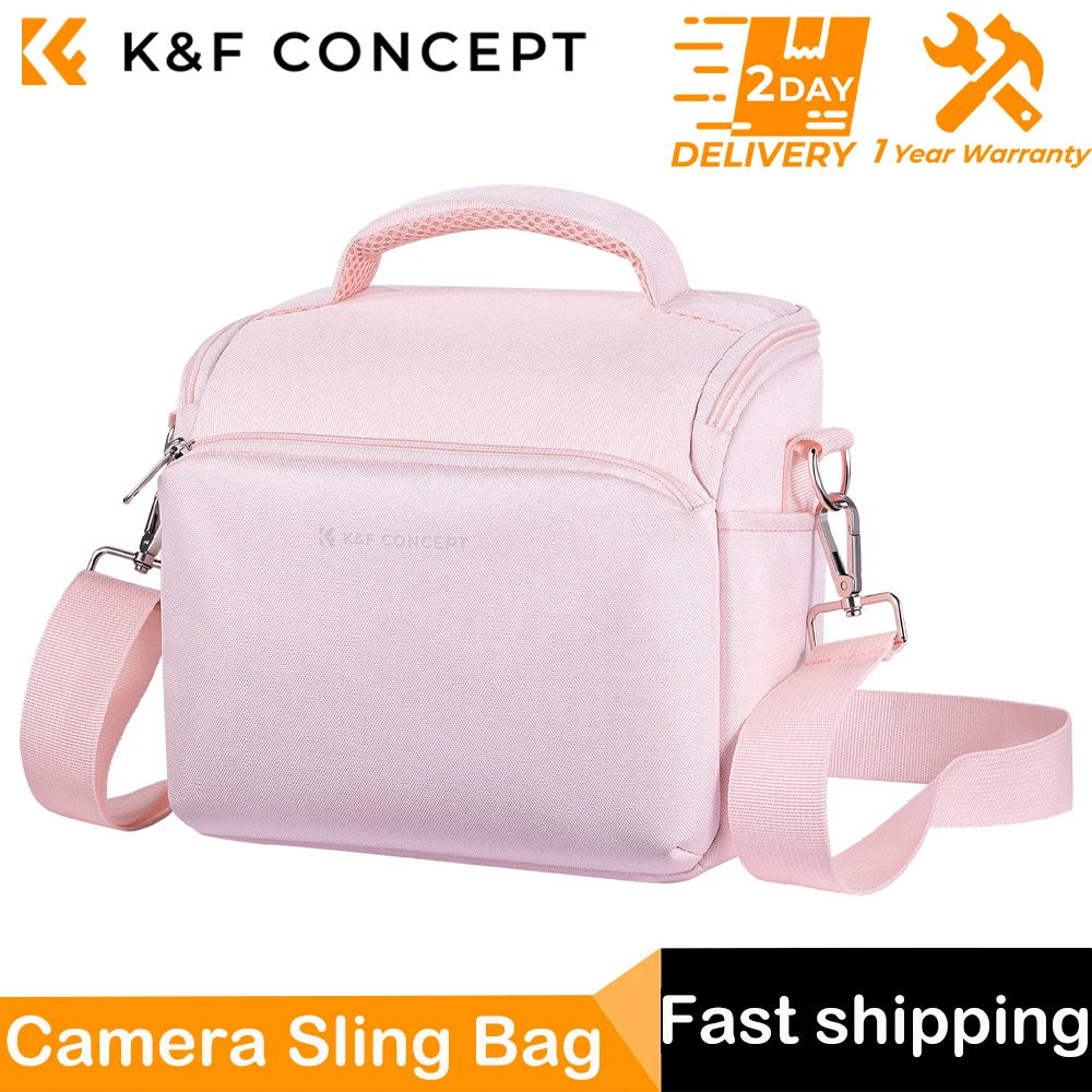 

K&F Concept Photography Outdoor Crossbody Bag Camera Waterproof Bag Shoulder Backpack DSLR/SLR Camera Case Photography Bags