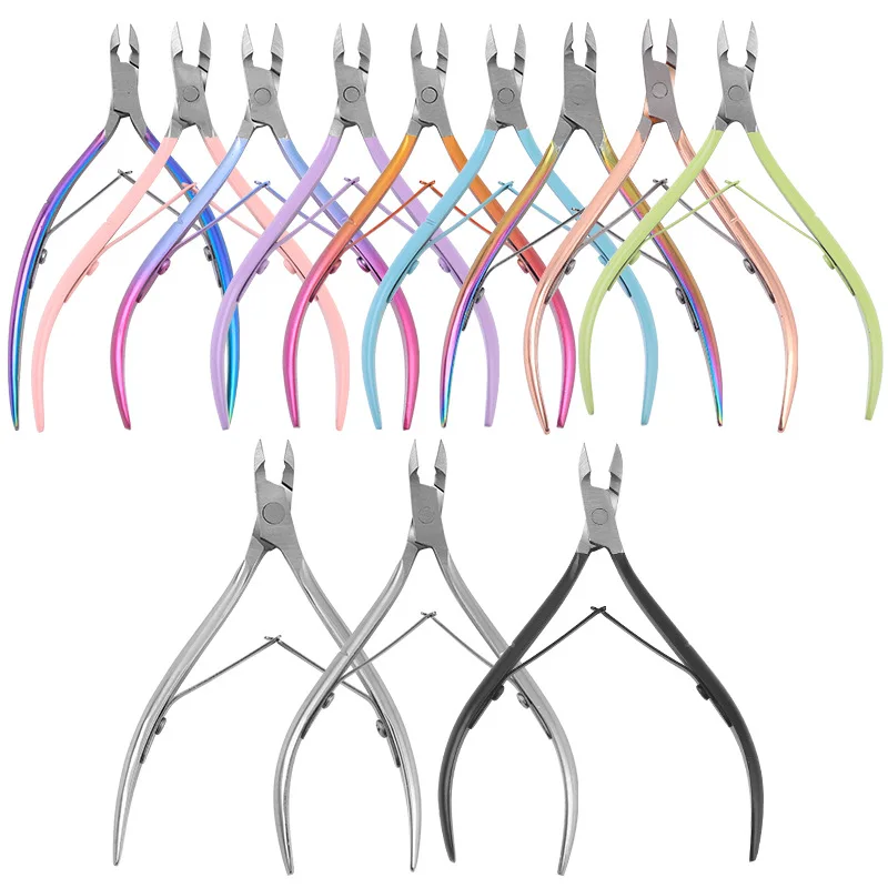 

3Pcs/Lot Multi Eagle Nose Pliers Agnail Nail Clippers Pedicure Forceps Cuticle Nipper Dead Skin Scissors Manicure Tools HA2195