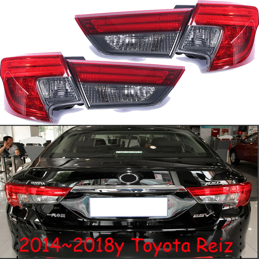 

1pcs car bumper MarkX tail light for Toyota Reiz taillight Mark X Taillamp 2014~2019y car accessories for Toyota Reiz fog lamp