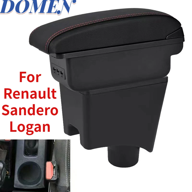 

For Renault Sandero Logan Armrest For Nissan Almera G15 Car Armrest box For Lada LARGUS Storage box Car Accessories Ash rack