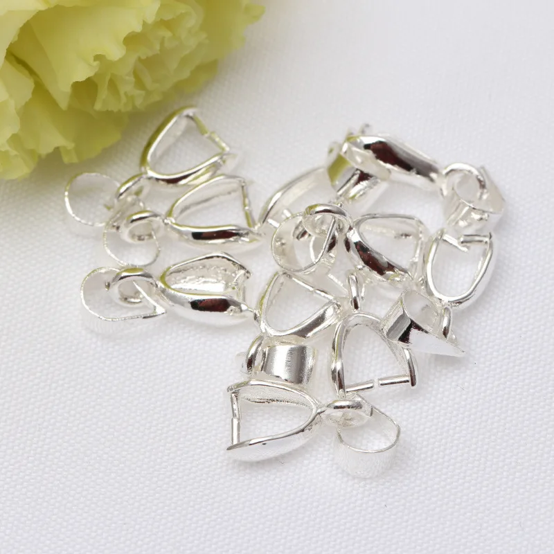 10 قطعة قلادة ربط مشبك مواد صنع المجوهرات اكسسوارات Charms بها بنفسك أساور القلائد 14K لوازم مطلية بالذهب #6