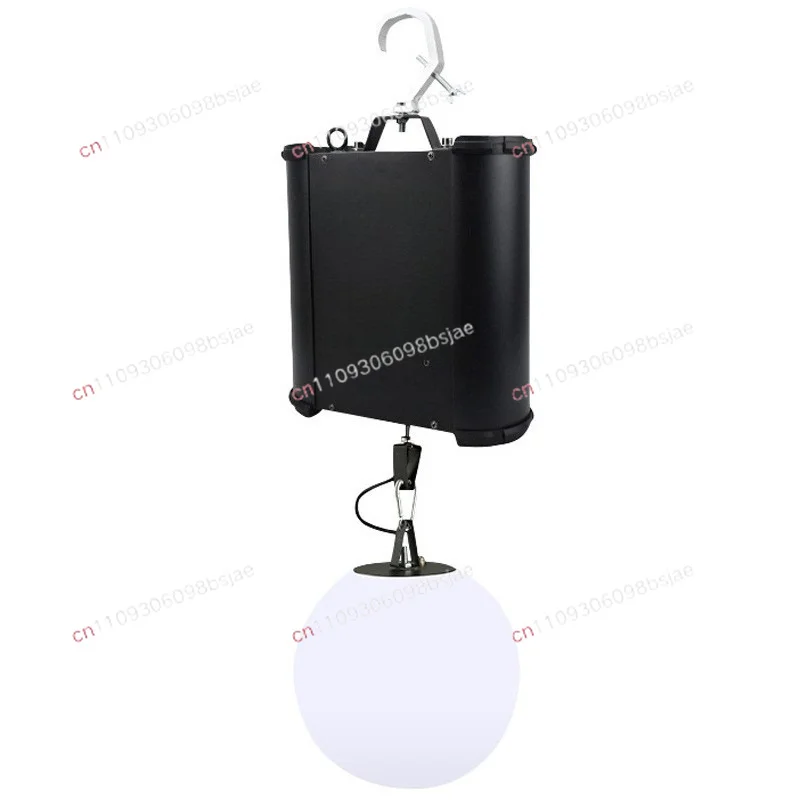 LED stage lifting ball bar wedding exhibition hall numerical control matrix luminous ball suspension dynamic 3D color-changing