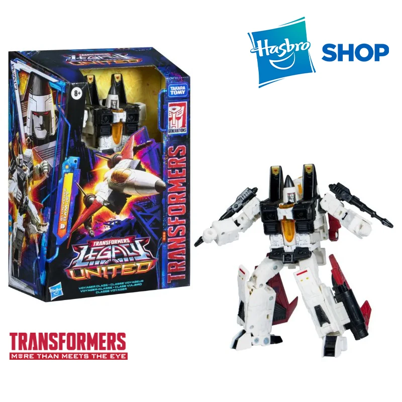 

Hasbro Transformers Legacy: United Voyager Class G1 Universe Ramjet Модель игрушки Аниме Подарочные фигурки героев