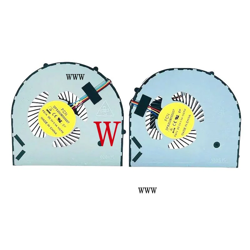 00. Kipas Pendingin GPU CPU Laptop Baru UNTUK Dell 2015 Gaya Alienware17 R2 R3 P43F 09634N 0F7F42 Kipas Pendingin