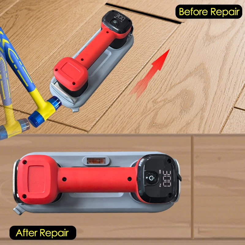 300KG Industrial Grade Smart Display Tiles Glass Lifting Tool Electric Vacuum Suction Cup Air Sucker for Floor Joint Repair