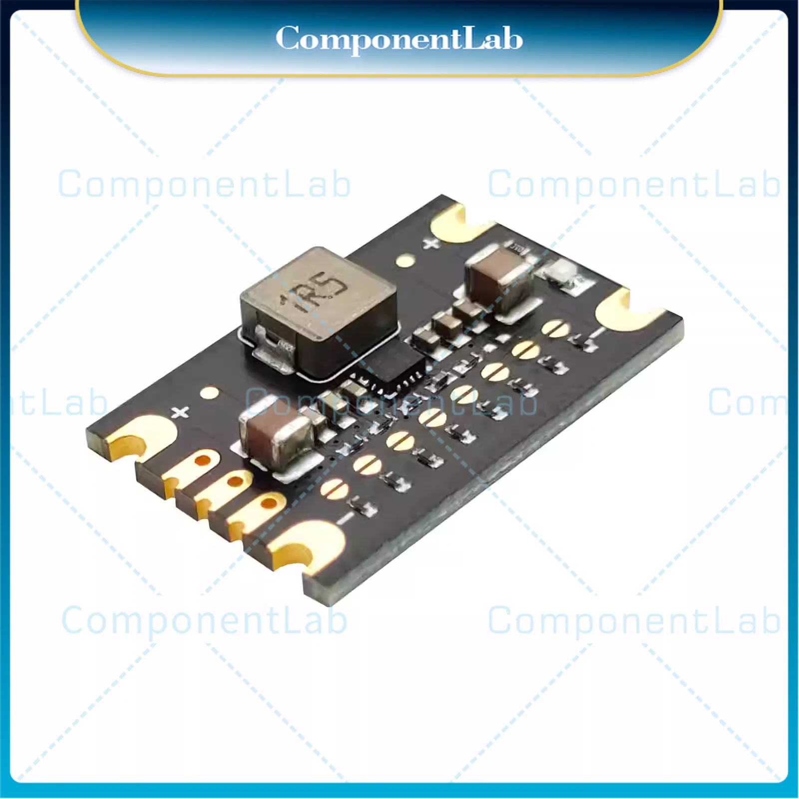 TPS63070 automatic lifting voltage adjustable voltage power supply module board 2 a large current lithium battery low ripple