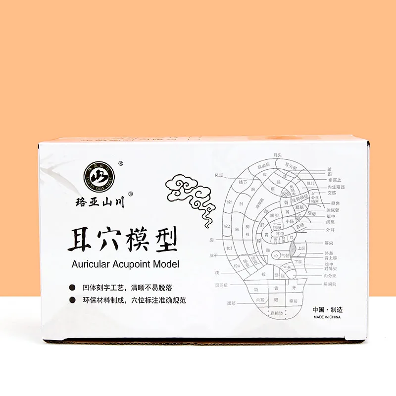 18cm ear acupoint model ear model reflex zone model ear acupuncture model meridian